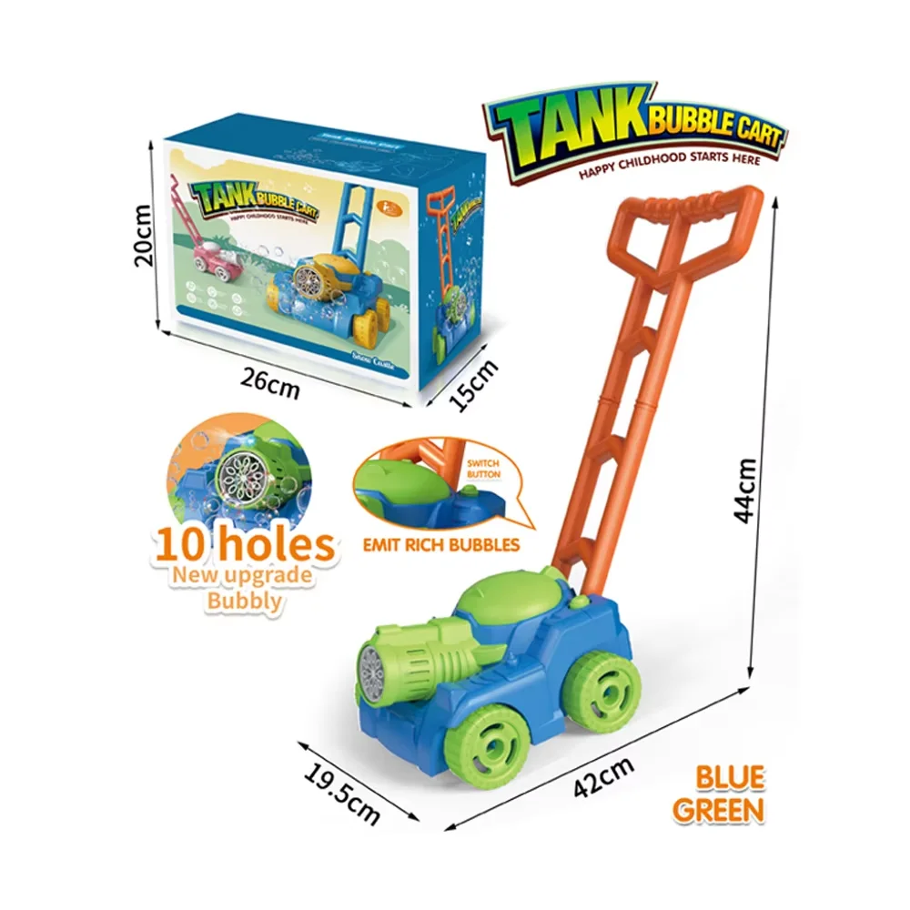 Kids Toys Tank Trolley Bubble Gun Machine Automatically Electric Soap Bubbles Car Outdoor Games Children Toys for Girls Gift