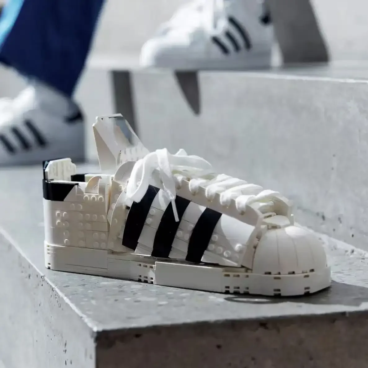 10282 مكعبات بناء وحدات ذاتية الصنع هدية عيد الميلاد والكريسماس