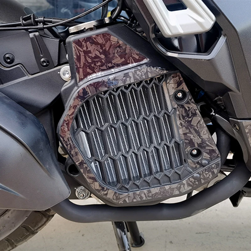 Motorcycle Modified Forged Carbon Fiber Protective Sticker Decorative Film Accessories For VOGE SR150S SR 150S SR150 S