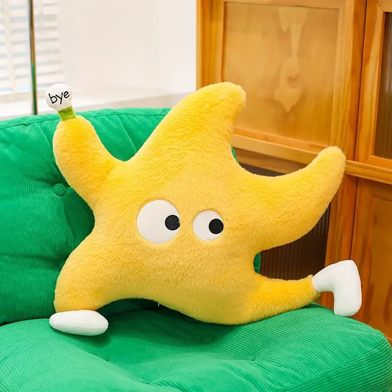 

Escape the Star Plush Sofa Headrest Pillow Doll Cute Cuddly Pillow Home Decor Gift