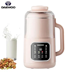 DAEWOO 1000ML Wall-Breaking Machine 220V Electric Soymilk Maker Multifunction Porridge Juice Blender High Speed Stirring Mixer