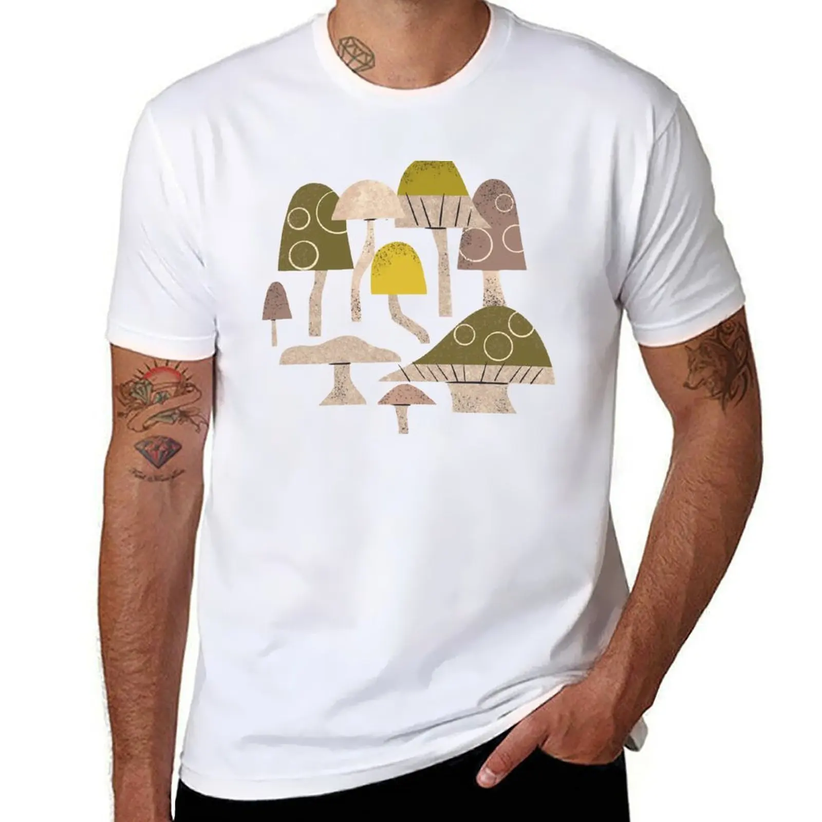 

Toadstools T-Shirt man t shirt heavy cotton essential t shirt T-Shirt
