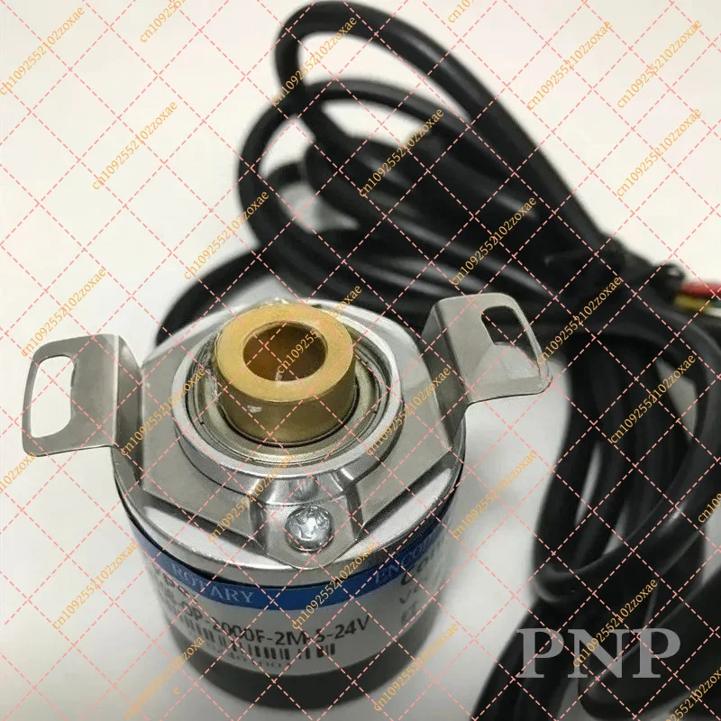 38mm Hollow Shaft Photoelectric Encoder Industrial Incremental Rotary Encoder 100-2500PPR Pulse Sensor