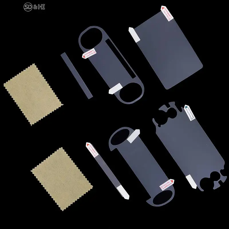 Front and Back Screen Protector Film for PS Vita PSV1000/2000 Transparent