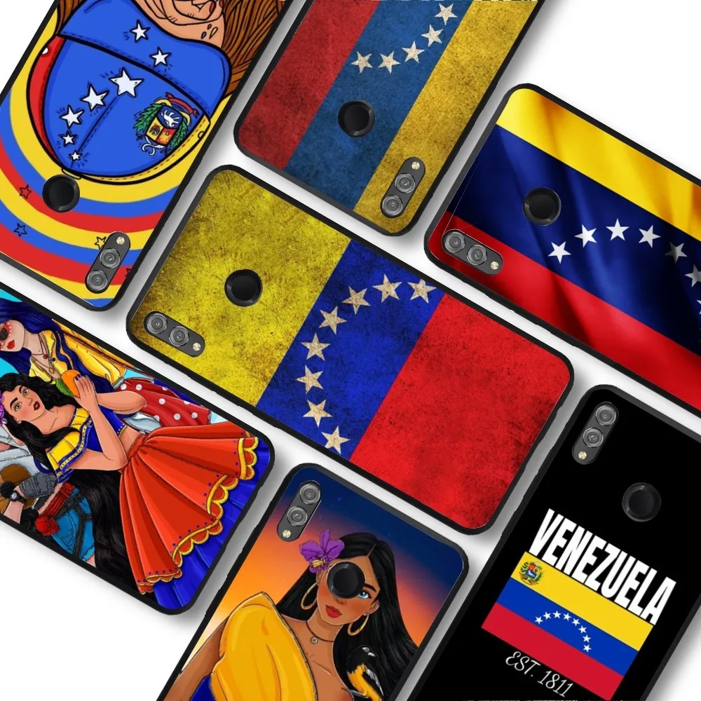 

Flag Of Venezuela Phone Case For Huawei Honor 10 Lite 9 20 7A 9X 30 50 60 70 Pro Plus Soft Silicone Cover