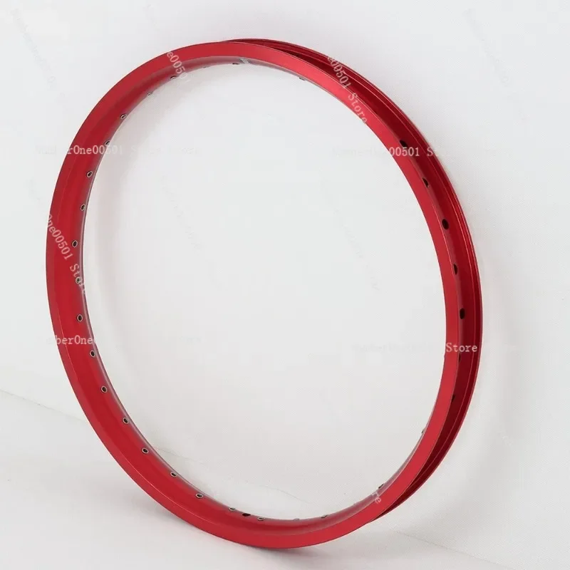 Red Gold E Bike Rim 20X3.0 24X3.0 26X3.0 Double Layer 36 Hole Heavy Duty