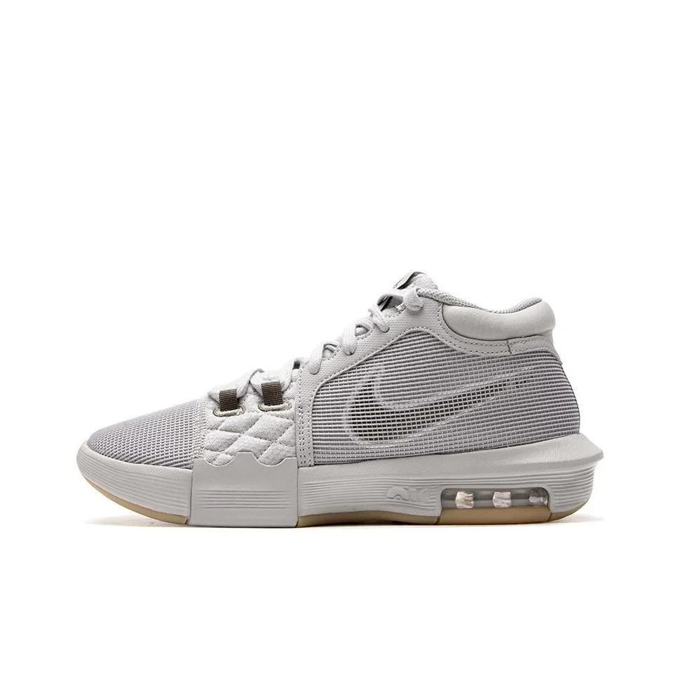 Nike LeBron Witness 8 Low top Basketball Shoes Men's Gray FB2237-003