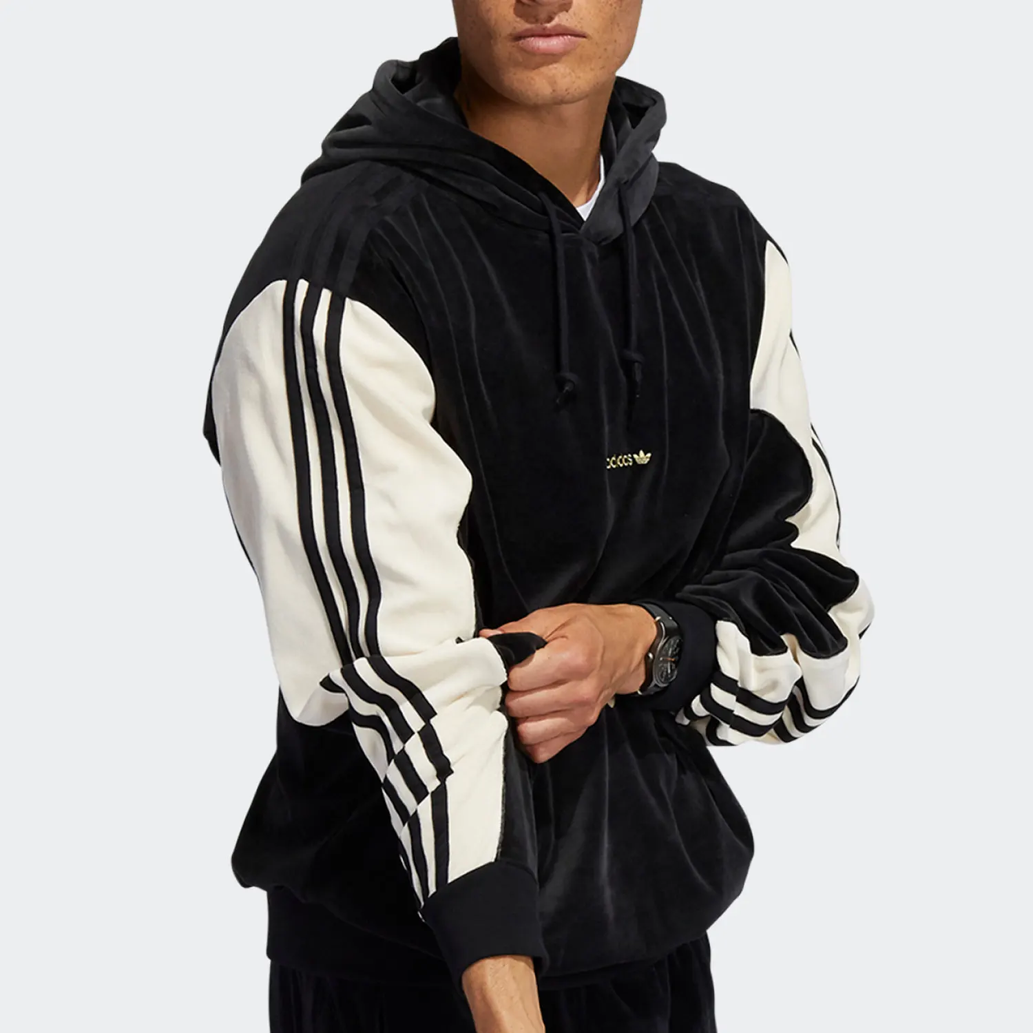 ملابس رياضية بغطاء للرأس دافئة للرجال من Adidas Originals H31248 #3