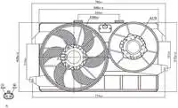 FFR447000 for FAN motor CONNECT 1,8TDCI 0207 air conditioner