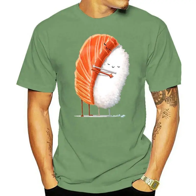 Суши объятия футболка суши объятия nigiri love cute rice fish cuddle kiss бойфренд