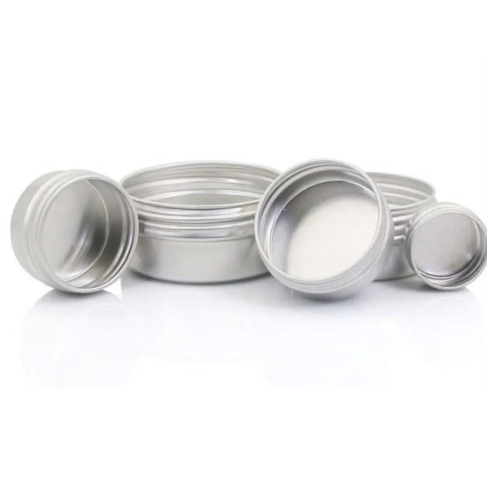 Aluminum Refillable Crafts Derocation Box Jars Home Storage Organization Storage Bottles Cosmetic Bottles