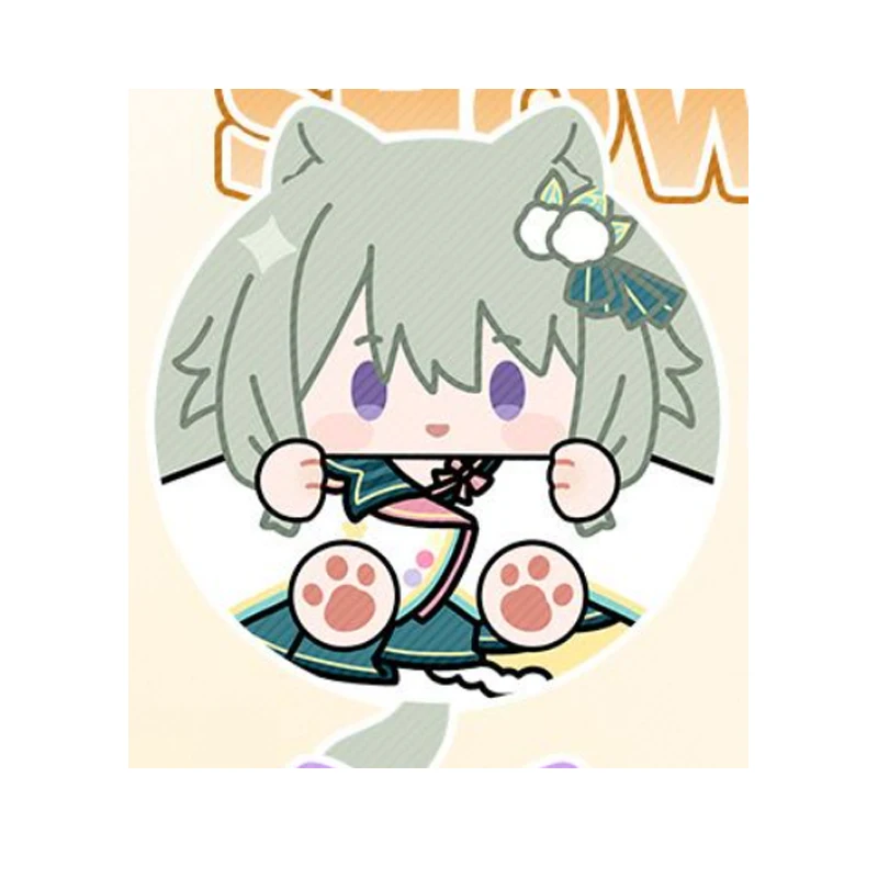 Kusanagi Nene Otori Emu Kamishiro Rui Tenma Tsukasa Chibi Cat Ear Plush Anime Pendant Desktop Ornament Collectible Gift for Fans - view 2