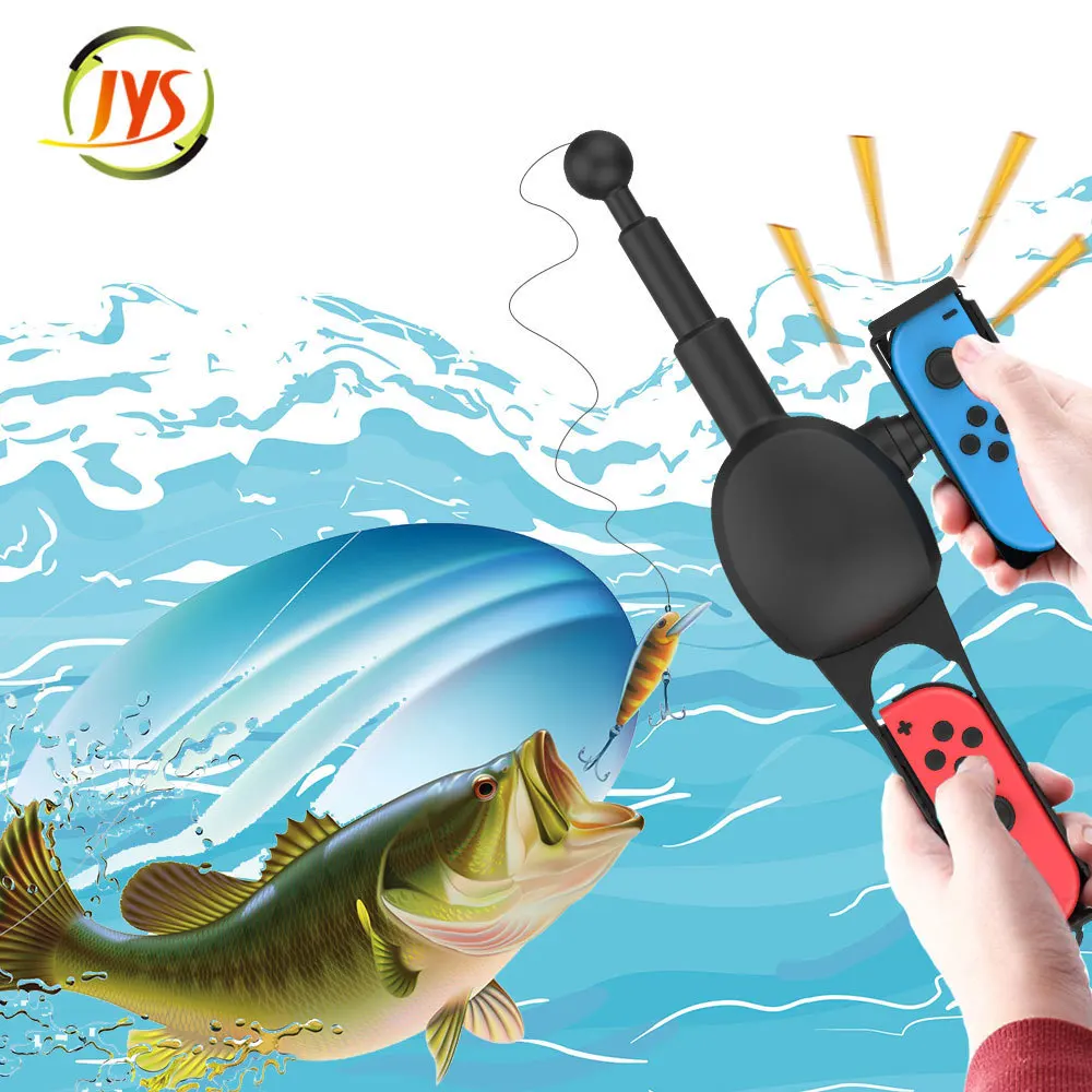 SWITCH gamepad fishing rod NS JoyCon left and right handle somatosensory fishing rod