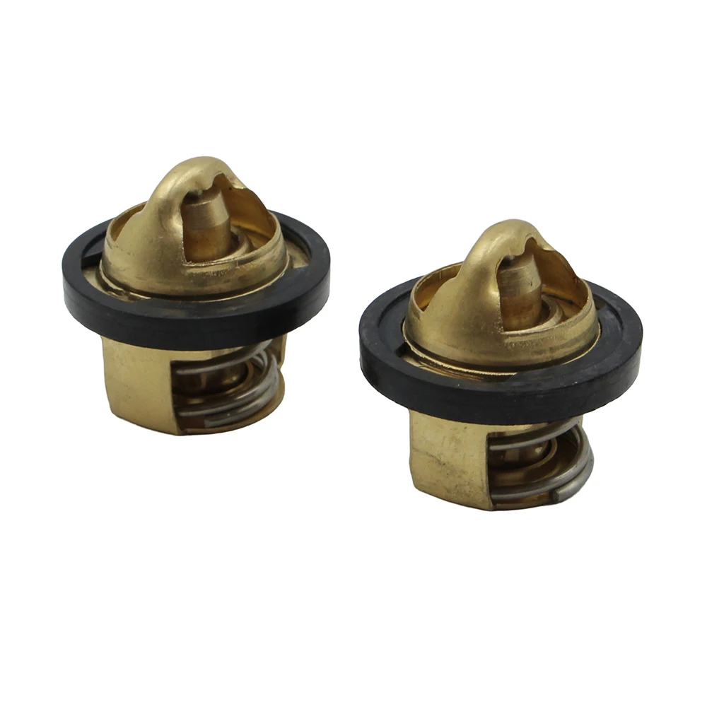 80℃ Coolant Thermostat with Rubber Seal Ring For Loncin Zongshen Water Cooled Motorcycle Engine Cooling System Replacement Parts