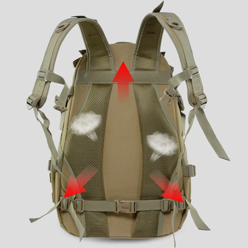 Outdoor Backpacks Men Large Capacity Bags Camouflage Trekking Camping Hiking Bag Waterproof Backpack For Male