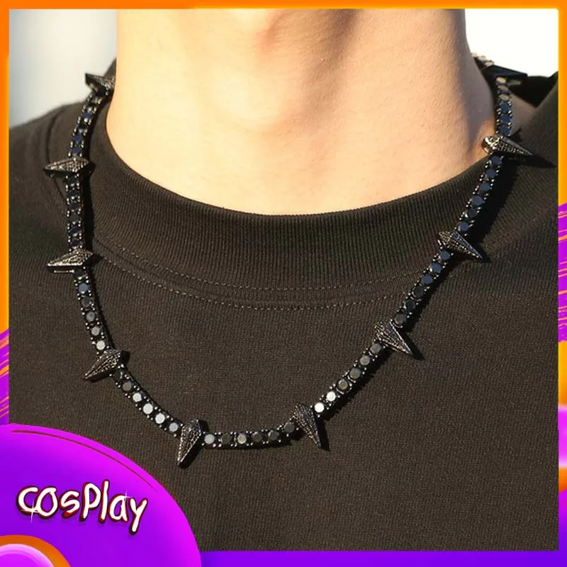 

Кулон-фигурка Черной Пантеры с кубическим цирконием AAA, модный аксессуар в стиле хип-хоп, персонализированный подарок для молодых мужчин, для косплея