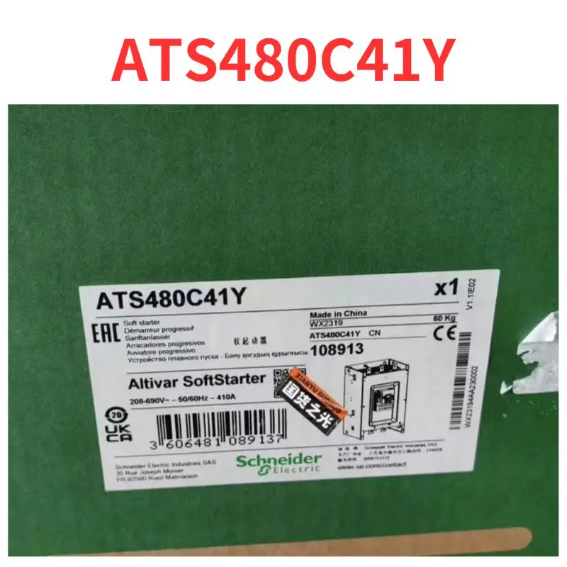 

Brand new ATS480C41Y soft starter Fast Shipping