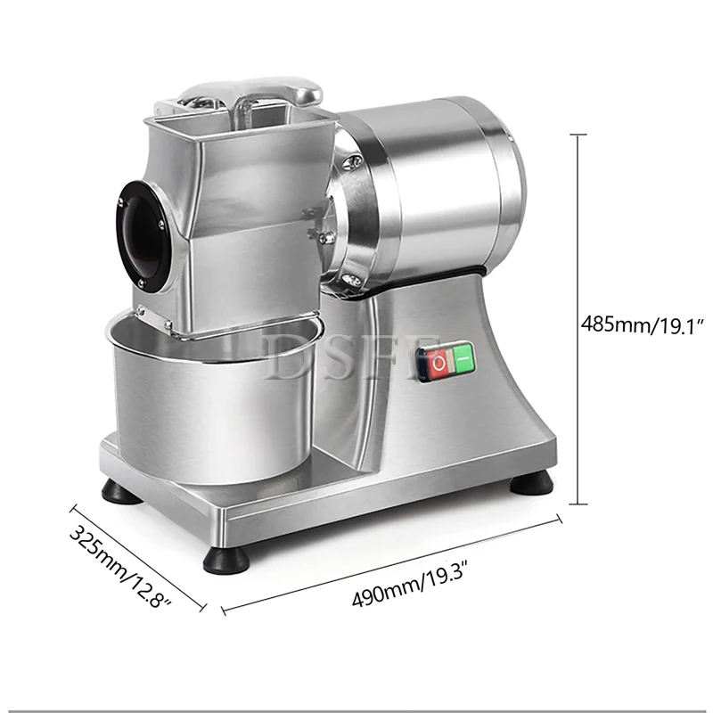 Um Moedor De Queijo De Aço Inoxidável Profissional, Amendoim e Nut Chopper, Fabricado na Fábrica