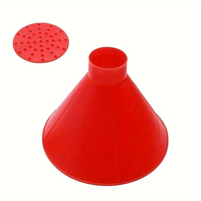 Image 4: Outil de déneigement de voiture 1 pièce, grattoir à glace et brosse à neige, accessoires de voiture de neige, soins de voiture d'hiver, poignée Easygrip,
