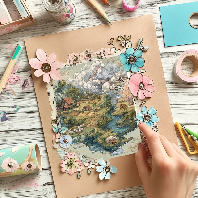 36-vellen scrapbookingpapierpakket (6 "x 6")): geometrische metallic prints voor origami, kaart-doe-het-zelf- en kunstdagboek – stijlvolle knutselset