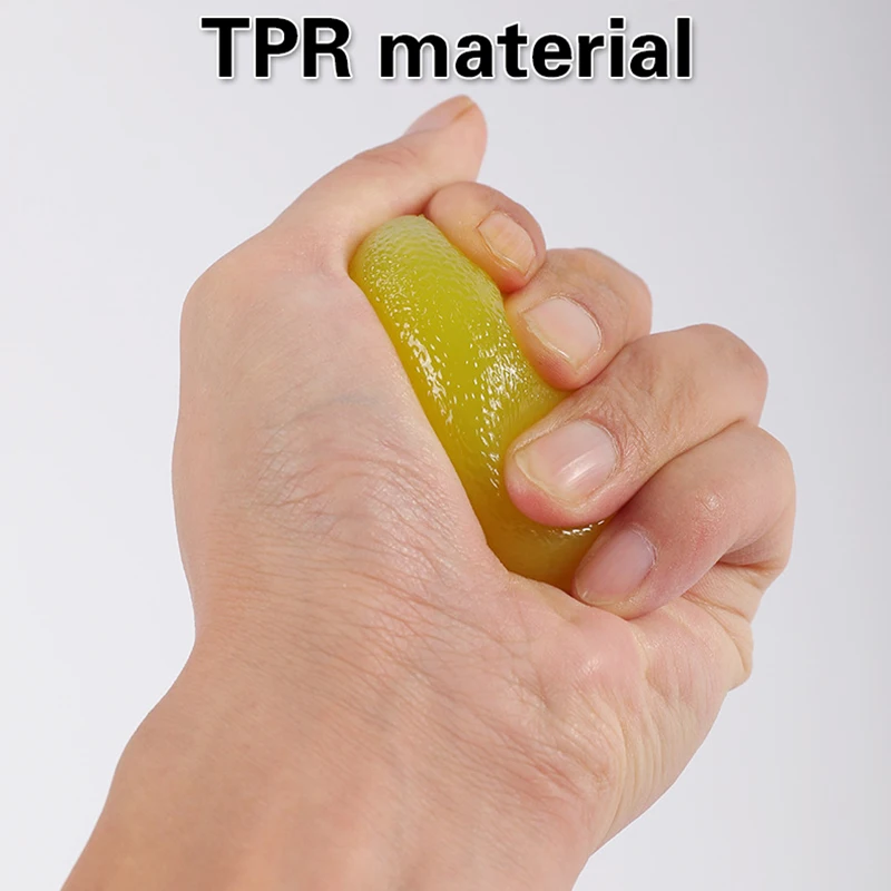 Impugnatura elastica a mano palla funzionale riabilitazione allenamento Fitness forza della mano TPR Grip Ball