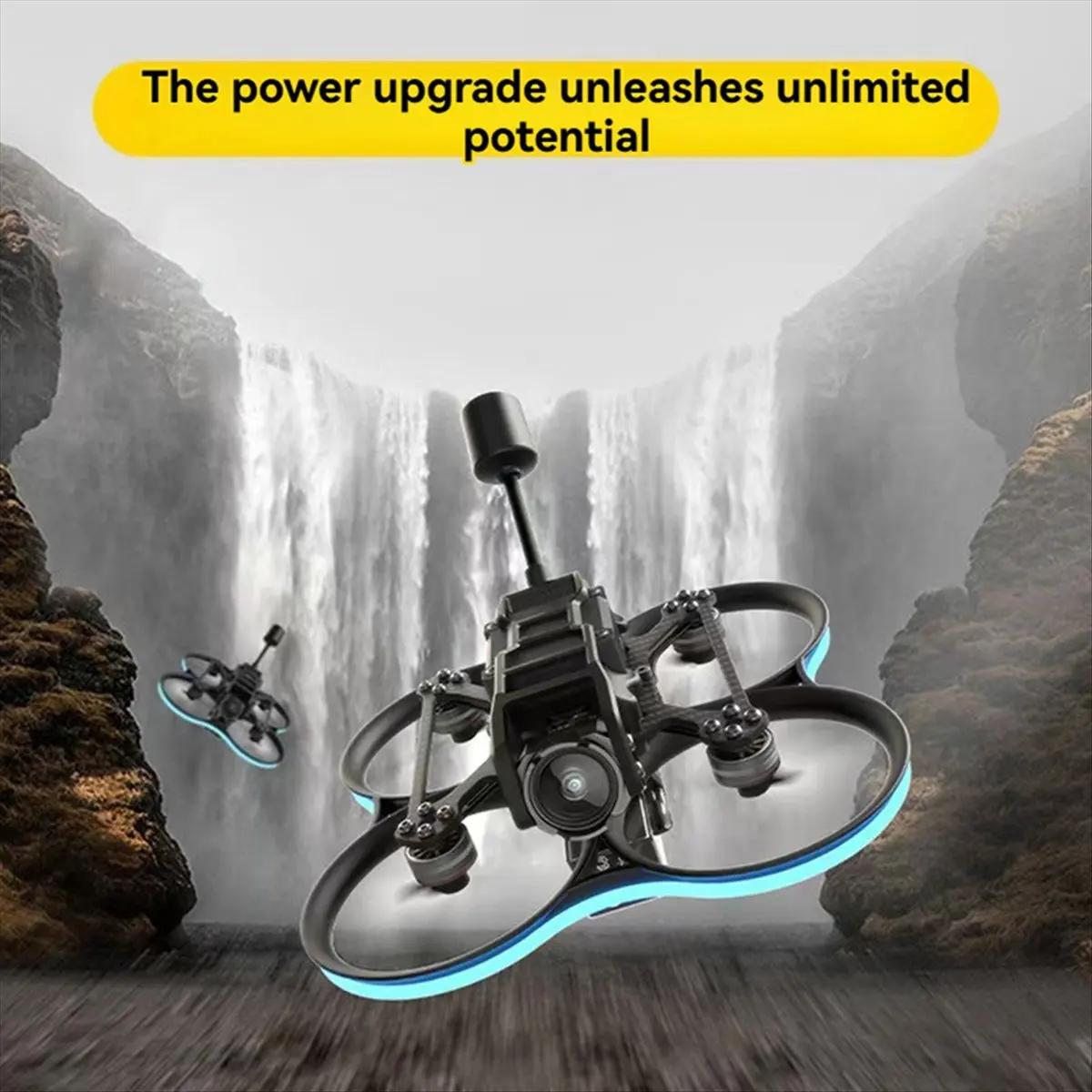 Friendly!2218 3-Blades Propellers for Pavo20 Pro 1.5mm Shaft Hole CW+ CCW Props for Pavo20 Pro Brushless Quadcopters B