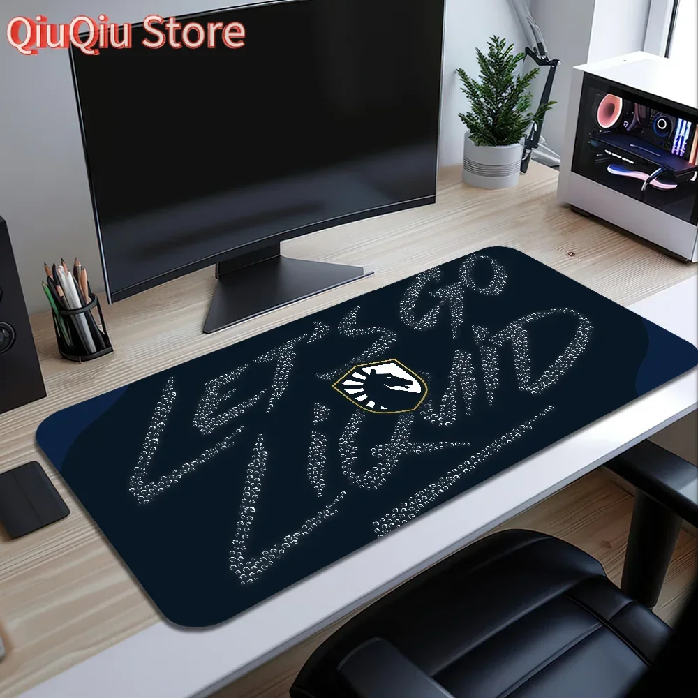 Game Team L-Liquid Mouse Pad Large Desk Mat Keyboard Ergonomic Office Rubber PC Non-slip Anti-fray Home Custom Best Price