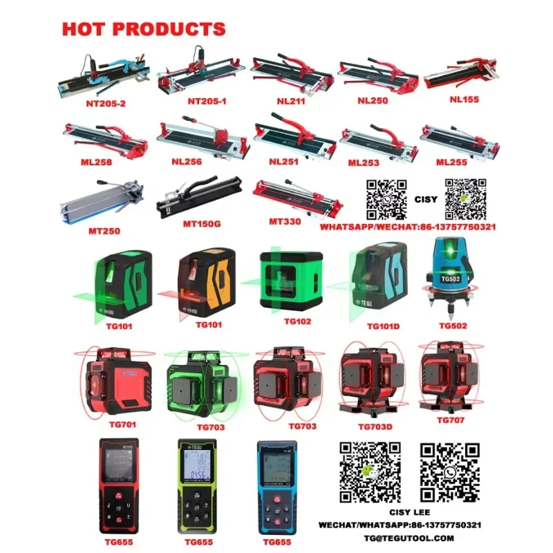 【Hot】TG707 Best Price Red Green Beam 4-d 360 16 Lines Construction Self Leveling Lazer Leveler Meter La-ser Level for Sale in Ch view 5