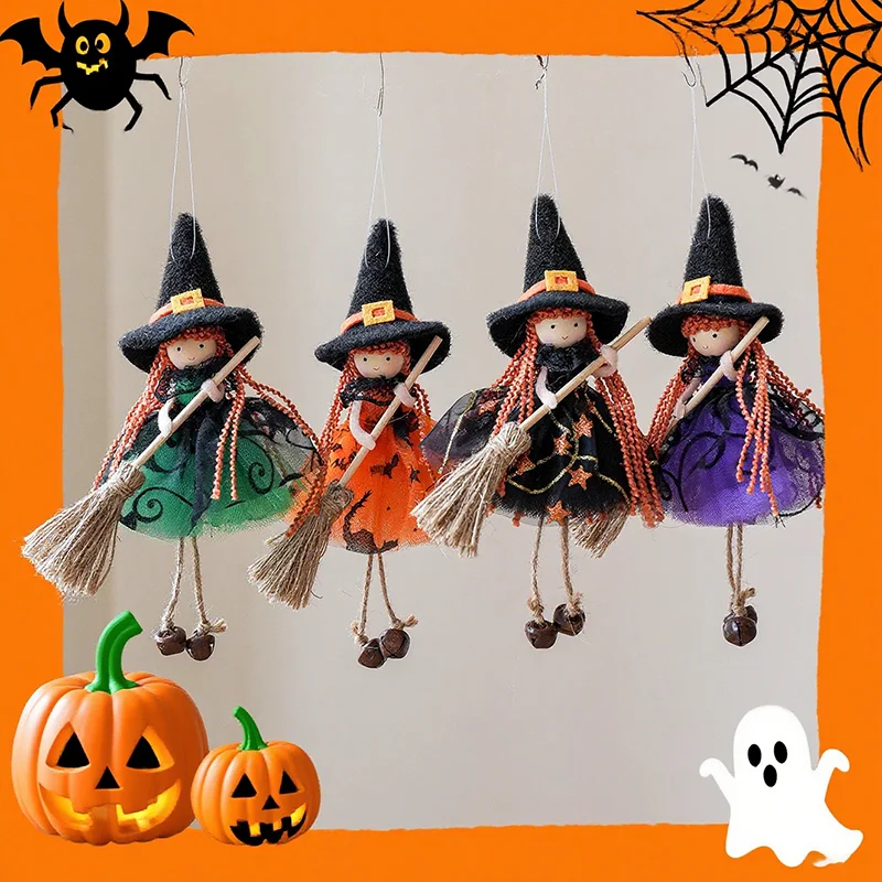 

Halloween Hanging Decorations Girl Angel Hanging Doll Figurines Home Decoration For Christmas Tree Ornaments Halloween Ornament