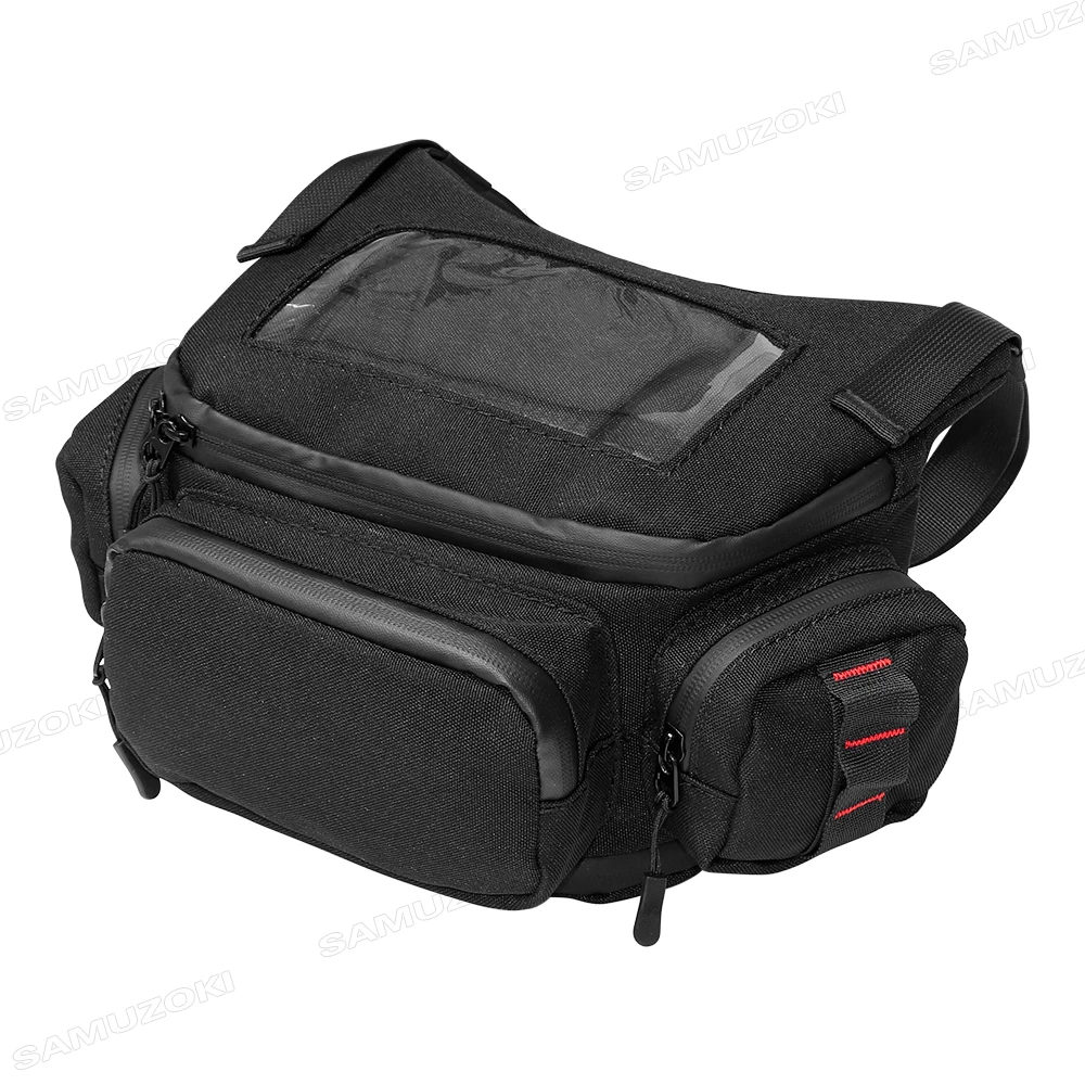 Motorcycle Handlebar Bag Fuel Tank Bag Windscreen Bag Mobile Phone Touch Screen Earphone Bag for vespa gts300 tmax 560 530 xmax