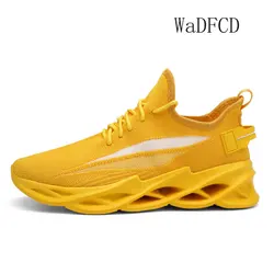 Running Sneakers Plus Size 45 46 Men Women Blade Sole Sport Shoes Fashion Casual Mesh Breathable Height Increased Platform Shoes