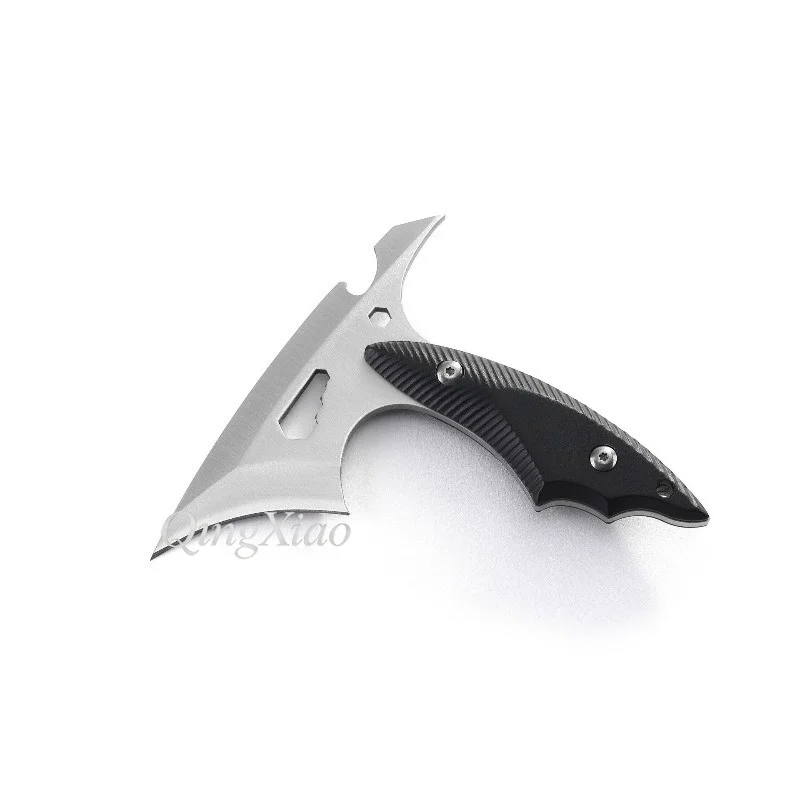 High Hardness Outdoor Hand Axe With Folding Blade Camping Survival Tool For Mountain Cutting Field Tree Cutting Gear