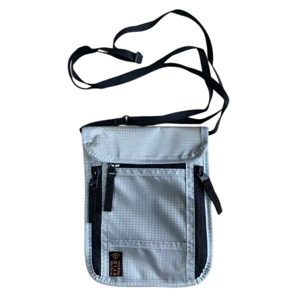 Travel Neck Wallet, RFID Blocking Passport Holder with Adjustable Neck Strap To Keep Cash,Credit Cards and Travel Documents Safe