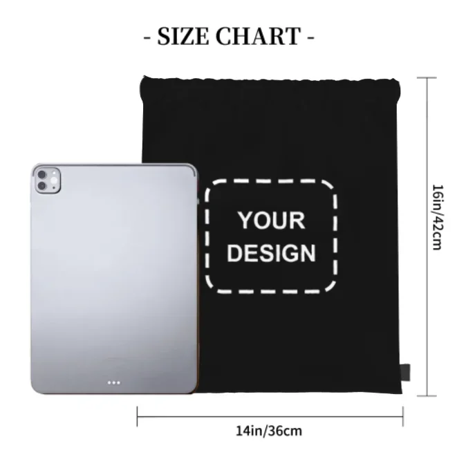 Vintage Retro diy custom Drawstring Bags Gym Bag School Beach Bag