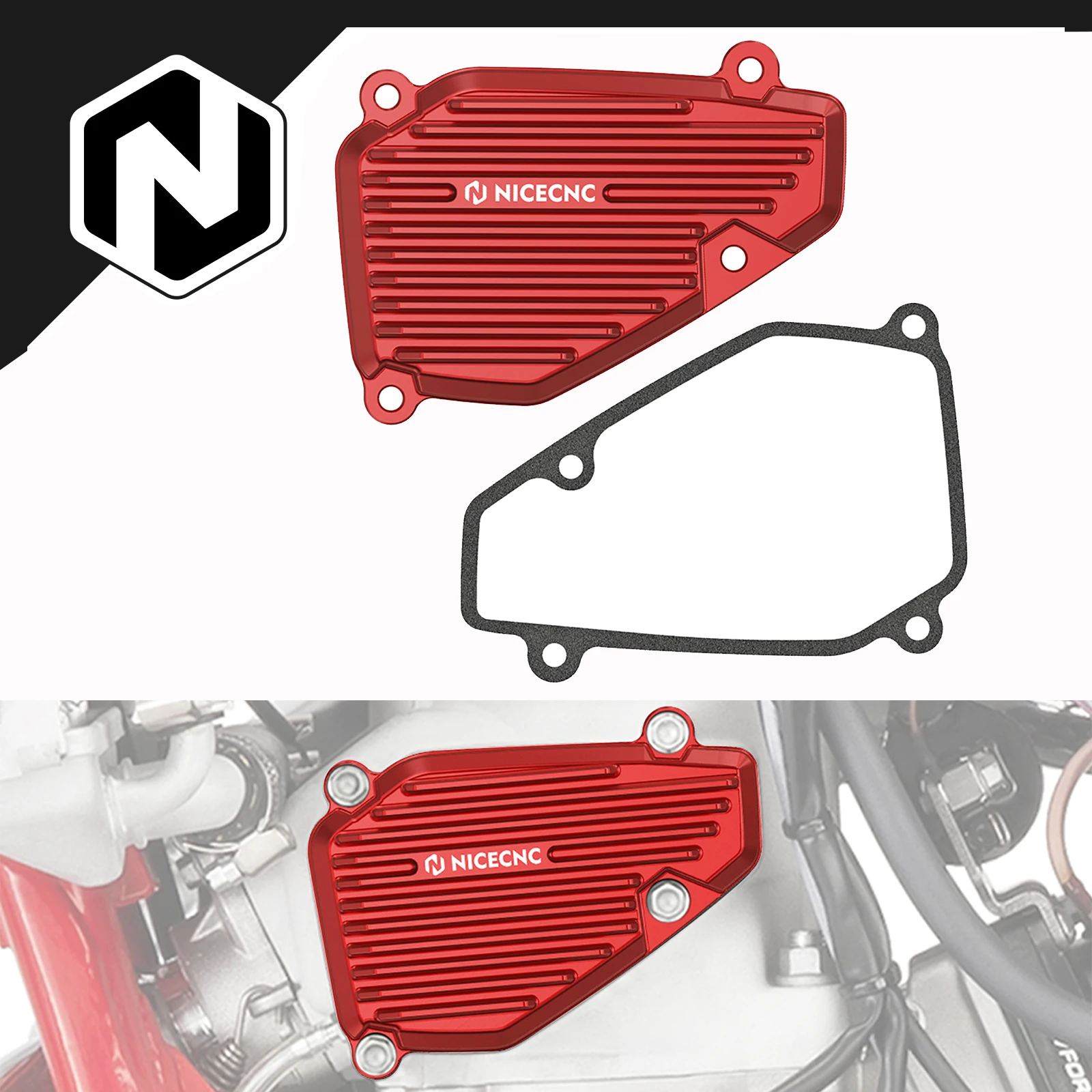 NICECNC ل بيتا XTRAINER 300 2013-2024 غطاء صمام الطاقة RR 300 RR 250 XTRAINER 250 13-24 6061-T6 دراجة نارية من سبائك الألومنيوم