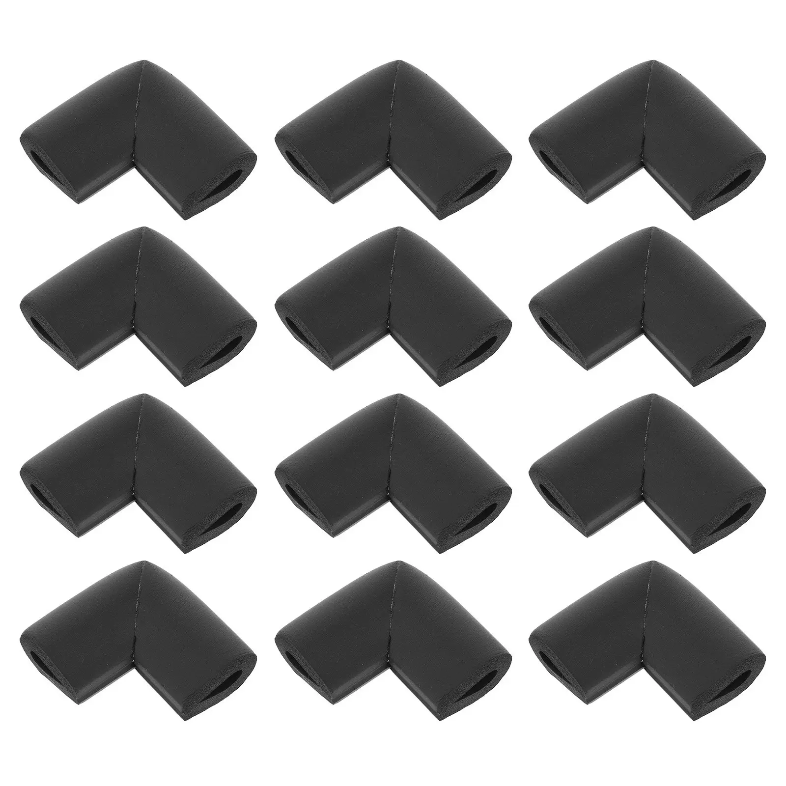 

12 шт. защитных угловых накладок из пеноматериала, мягкие защитные накладки для мебели, бамперы для переезда и транспортировки, U-образные угловые защитные накладки