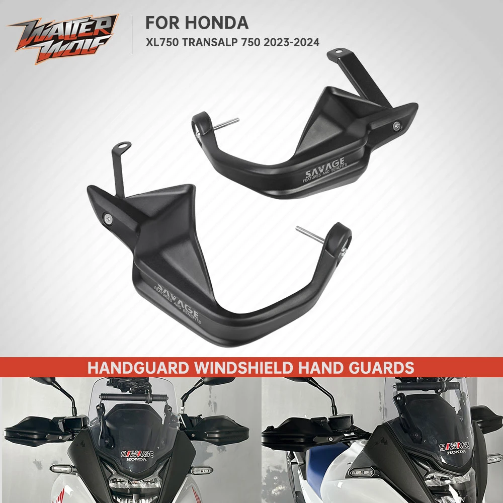 

Motorcycle Handlebar Windshield Handguard For Honda XL750 Transalp 750 2023-2025 Hand Guards Shield Brake Clutch Lever Protector