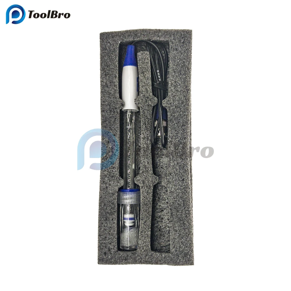 E-7501 PH Electrode Sensor Probe BNC Connector Factory Industry Experiment Laboratory Pool Rain Water Analyzer PH Meter Tester