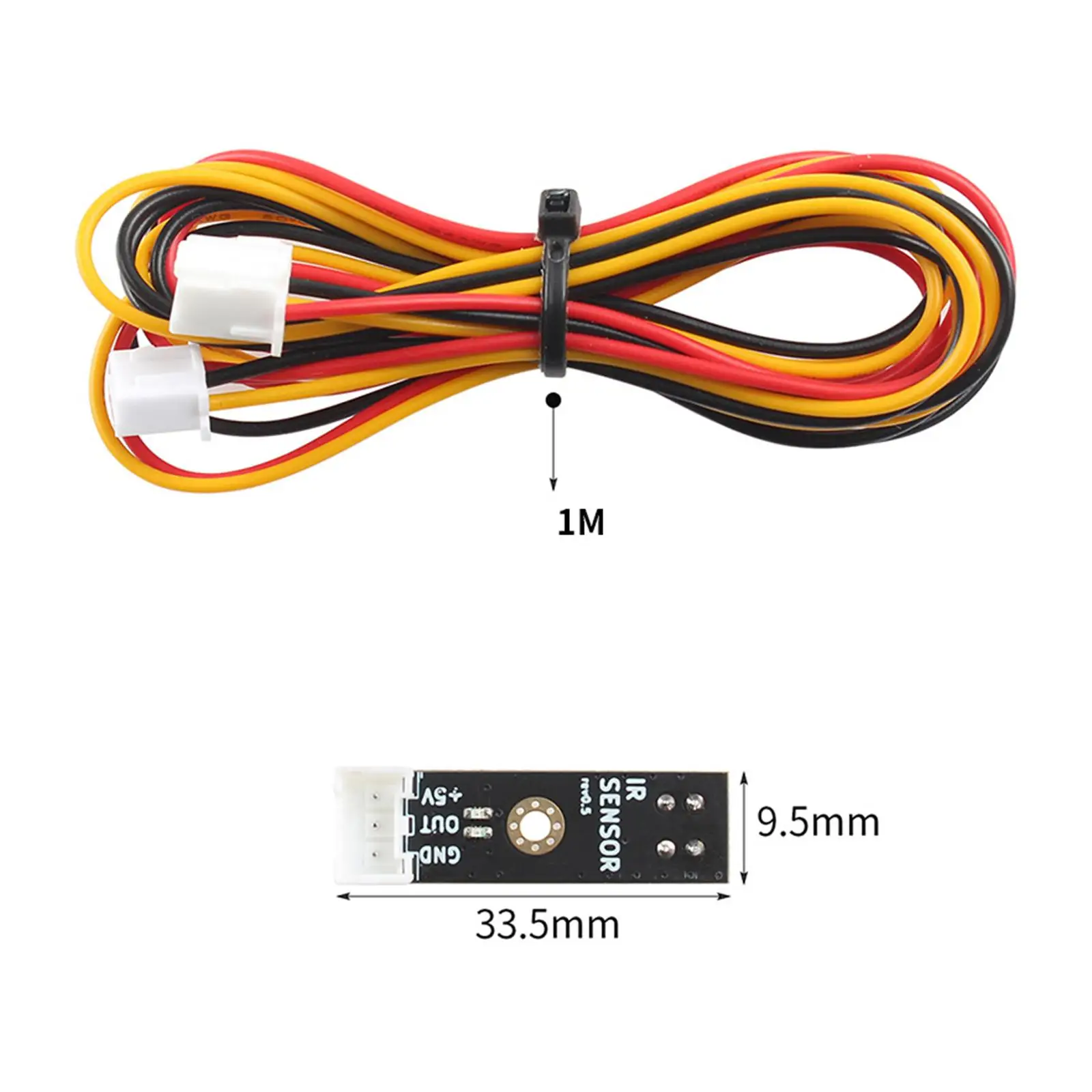 IR Sensing PCB Board Module Accessories with 100cm Cable Replace Parts for Ercf