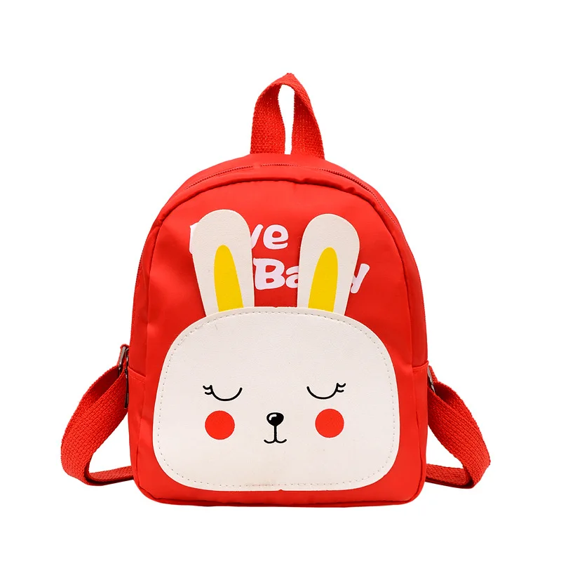 Neue Cartoon Hase Schult asche niedlichen Tier Kinder Rucksack wasserdicht Nylon Material Rucksack lässig leichte Baby tasche