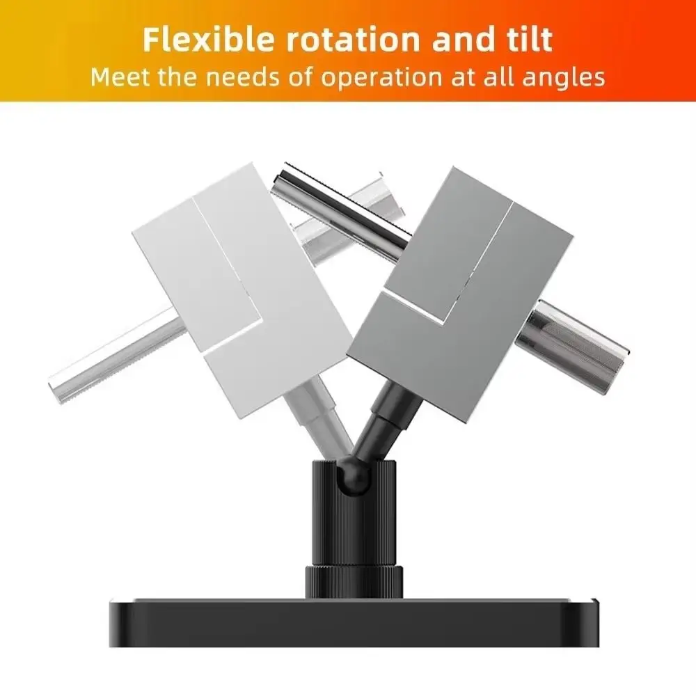 

Aluminum Alloy Mini Table Vise Precision Clamp Model Assembly 2in1 Bench Vise Model Building 14 Holes Mini Vise DIY