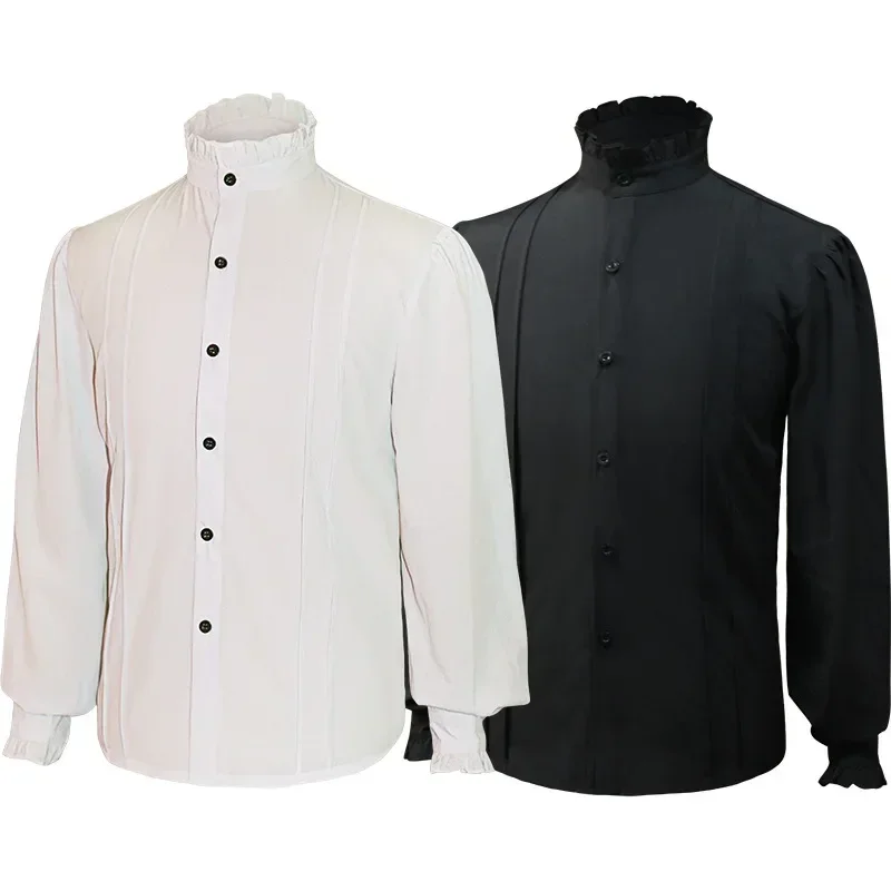

Pirate Shirt Medieval Renaissance Victorian Tops Costume