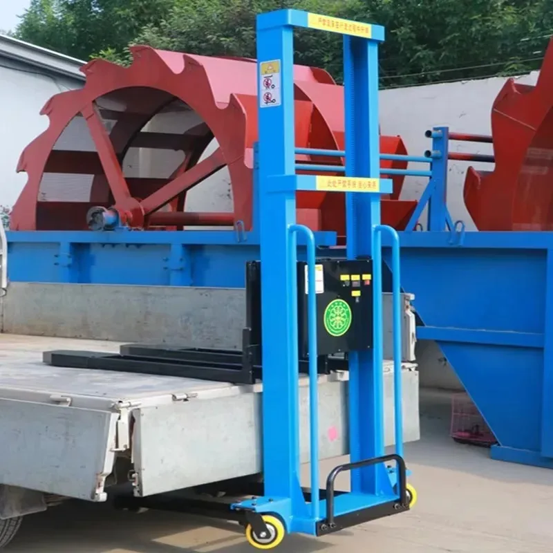 Specialized  Electric Truck-Mounted Forklifts 1 Ton 500kg Load Capacity Fully Automatic Lifting Handling Small Forklifts