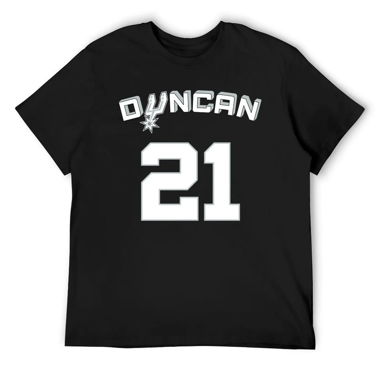 

Dúncán Spúrs T-Shirt summer tops korean fashion anime figures mens designer t shirt