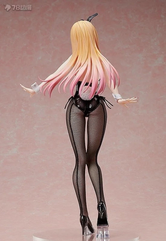 تحرير 1/4 مقياس My Dress-Up Darling Marin Kitagawa Bunny Ver. 18+ شخصية أنيمي مثيرة بيشوجو PVC وABS مع أجزاء من القماش 45 سم