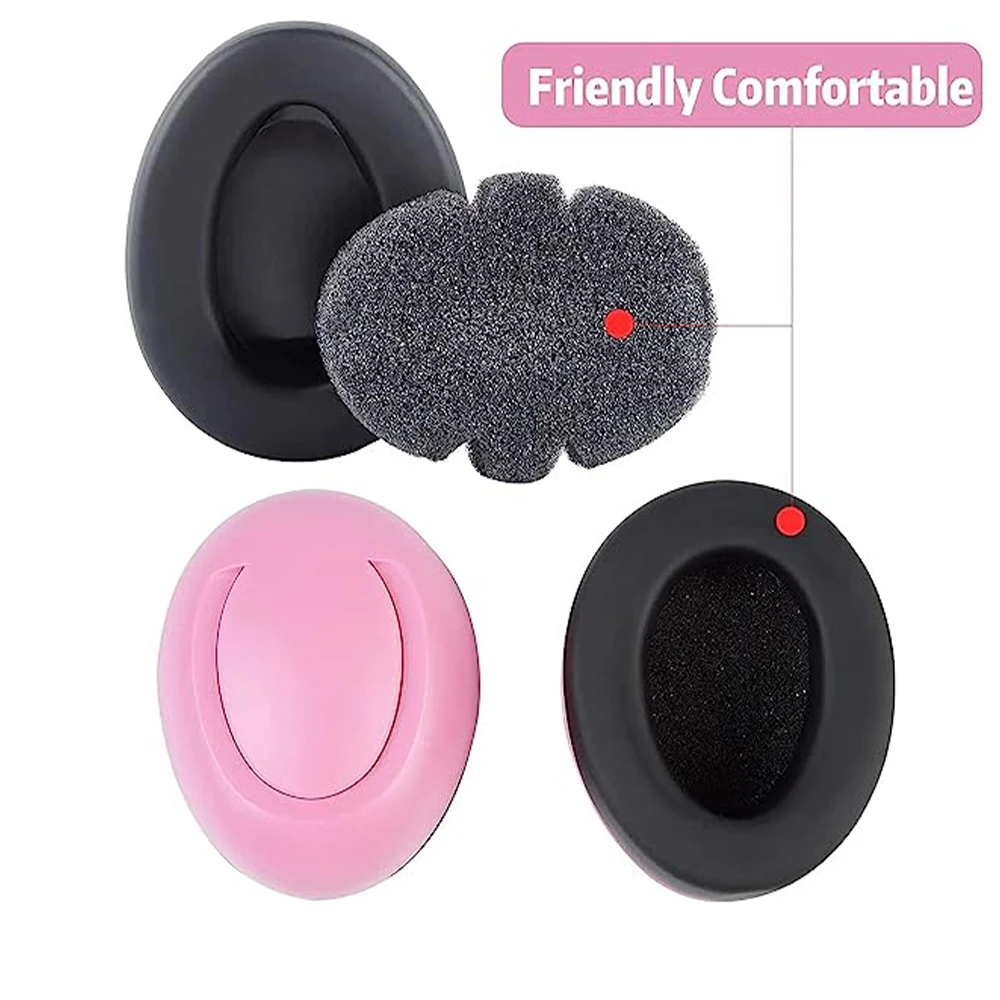 Baby Anti-Noise Earmuffs Elastic Strap Hearing Protection Safety Ear Muffs Kids Noise Cancelling Headphones Sleeping Child