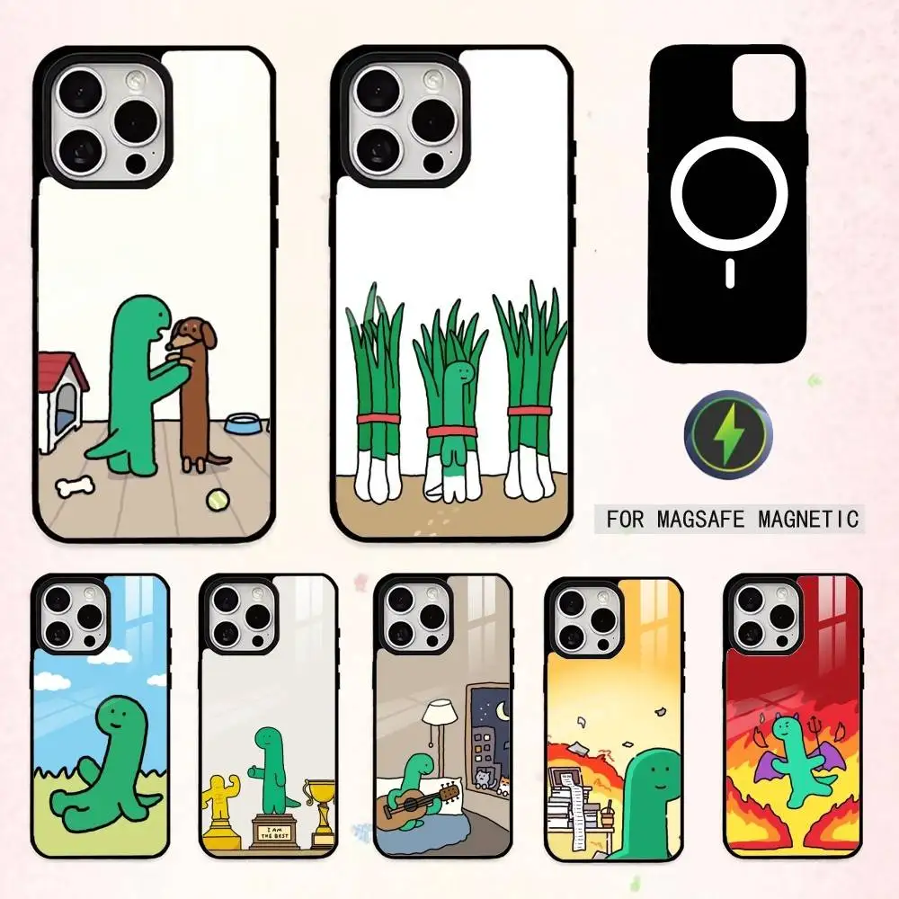 

H-Hot Cute J-Joguman Phone Case For iPhone17,16,15,14,13,12,11 Plus,Pro Max Magnetic For Magsafe Wireless Charging