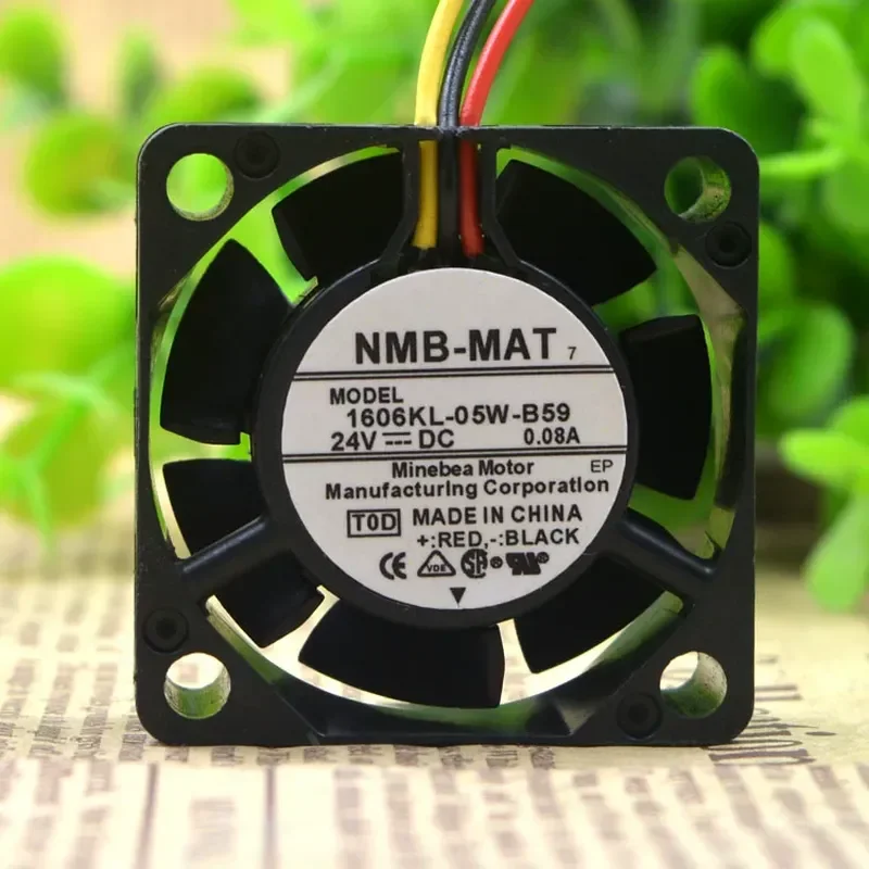 Original Genuine Meibuya NMB 1606KL-05W-B59 for 24V 0.08A Three-Wire DC Motor with Signal Detection