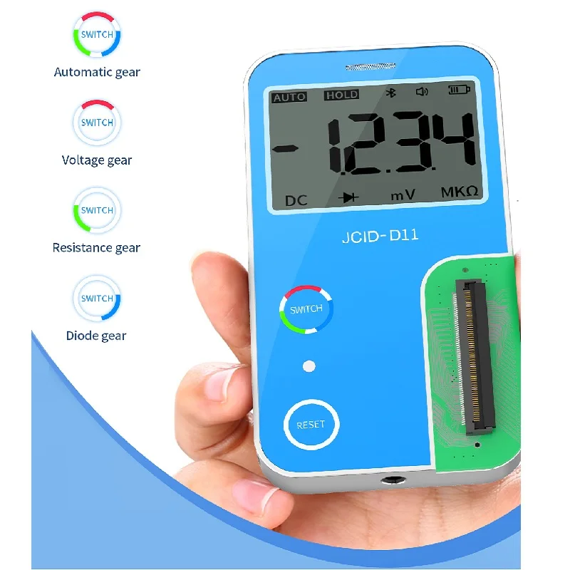 Drawding Dongle JCID D11 Intelligent Digital Circuit Faults for IPhone X /XR/XS/XSM/11 Measuring Moisture Presence Detection