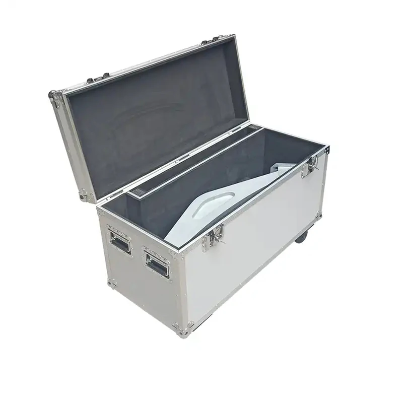 9/12mm Plywood Aluminum Flight Case Durable Hardshell Music Instrument Case